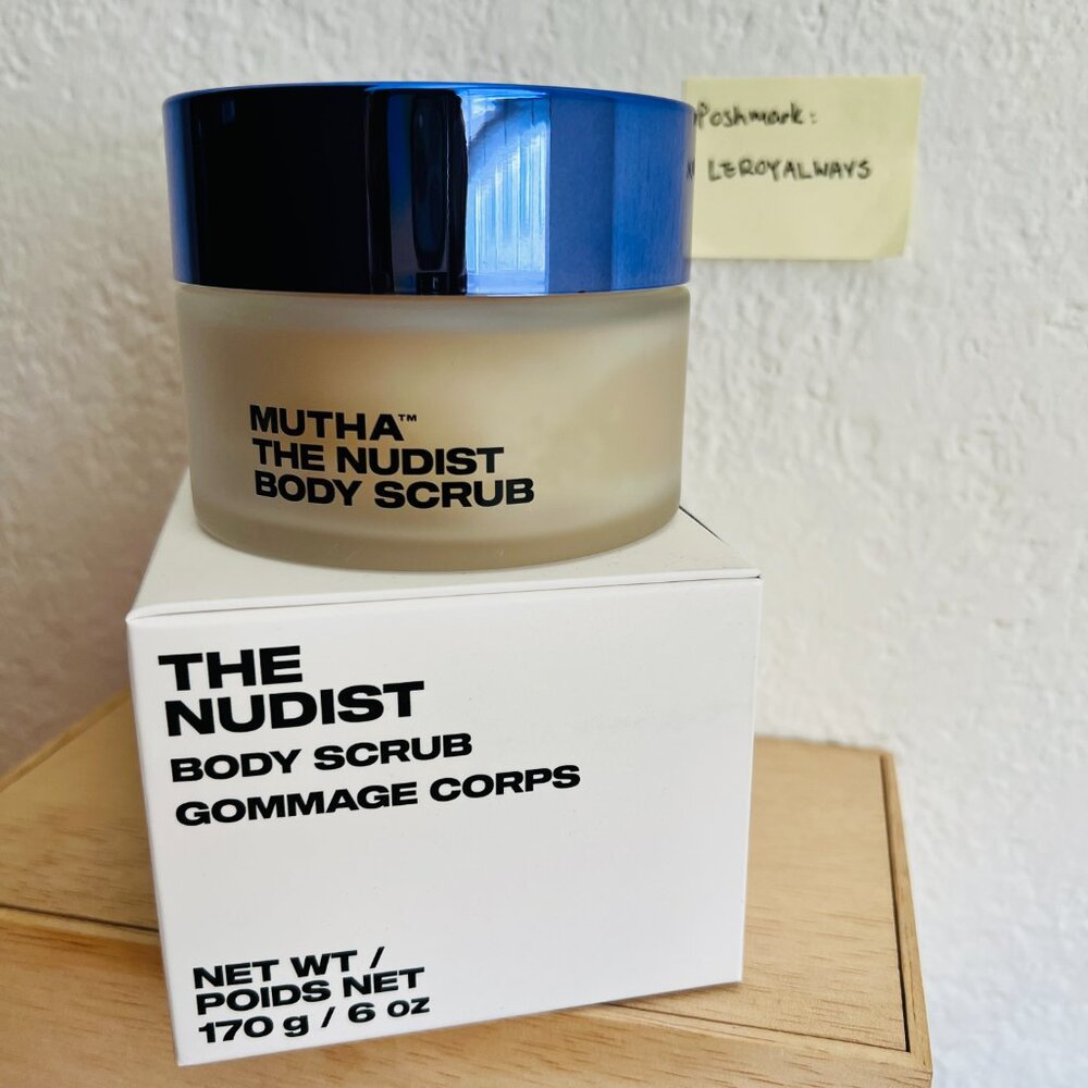 🎀 Bundle Discount 🎀 MUTHA Nudist Body Scrub BNIB 170g / 6oz